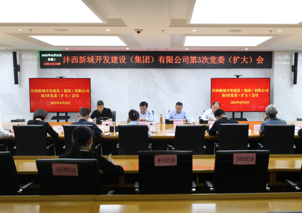 沣西集团召开第3次党委（扩大）会议